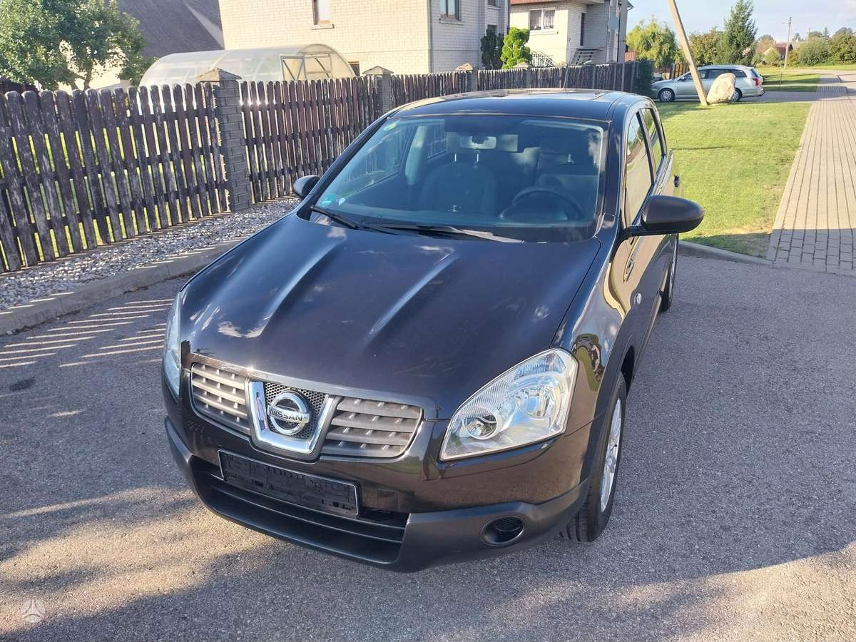 Nissan Qashqai 2007 — вигляд ззаду