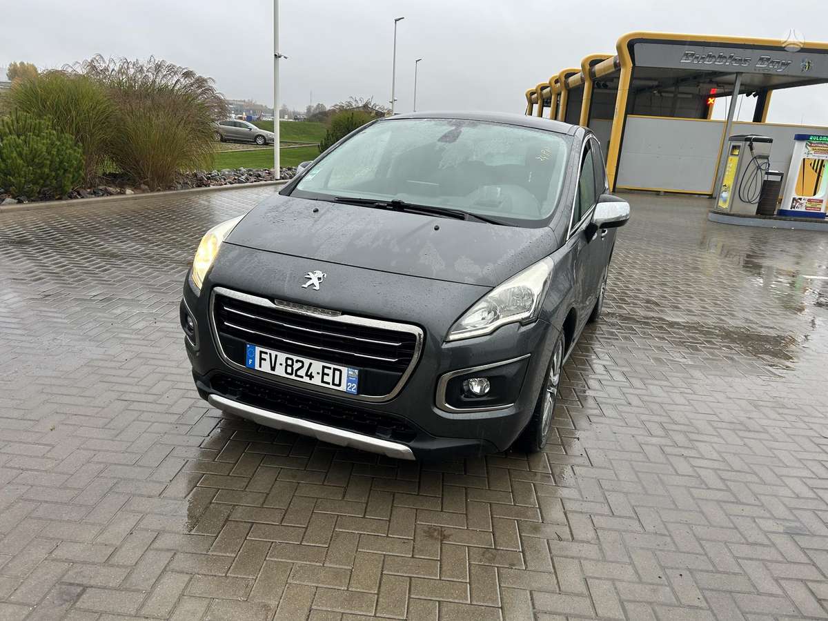 Peugeot 3008 2014 — engine 1600 cm³, 114 HP (84kW)