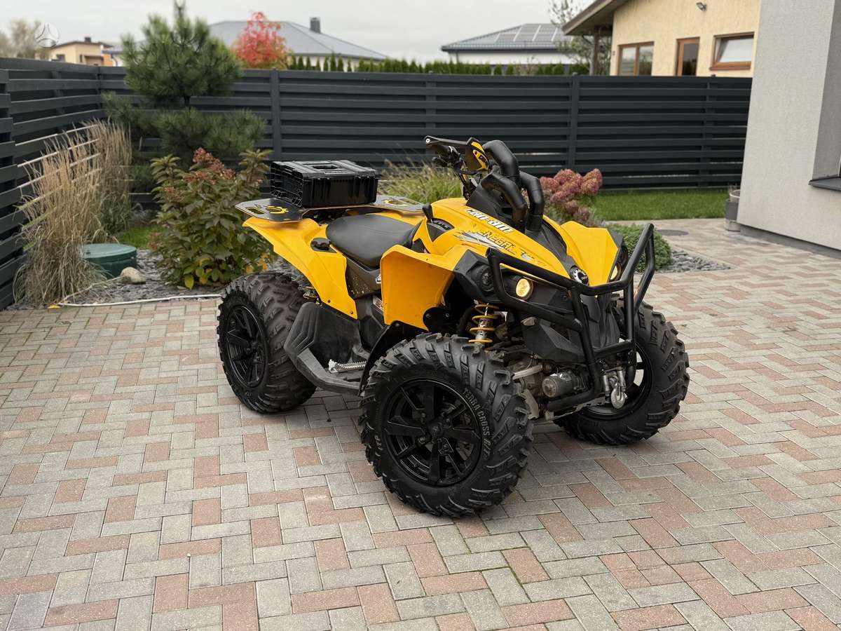 Can-Am Renegade 2008 — салон