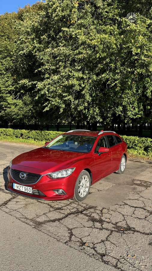 Mazda 6 2014 — вигляд ззаду