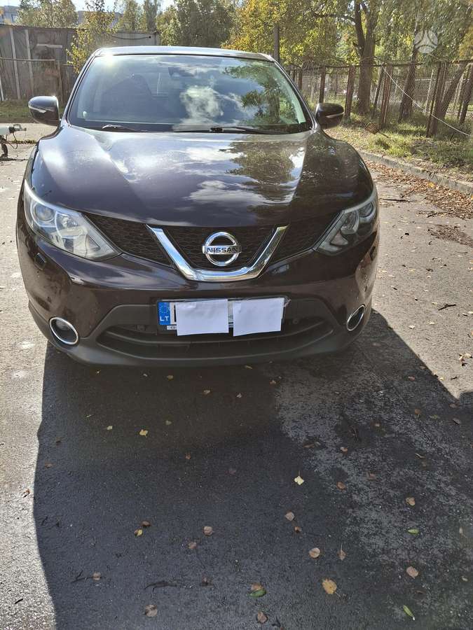 Nissan Qashqai 2014 — вигляд ззаду