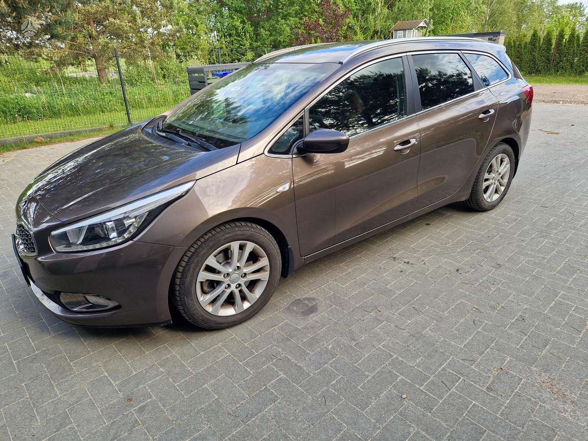 Kia Ceed 2014 — вигляд ззаду