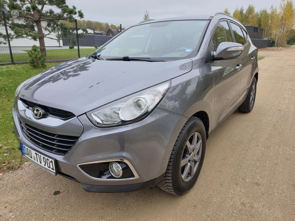 Hyundai ix35 2013 — вигляд ззаду