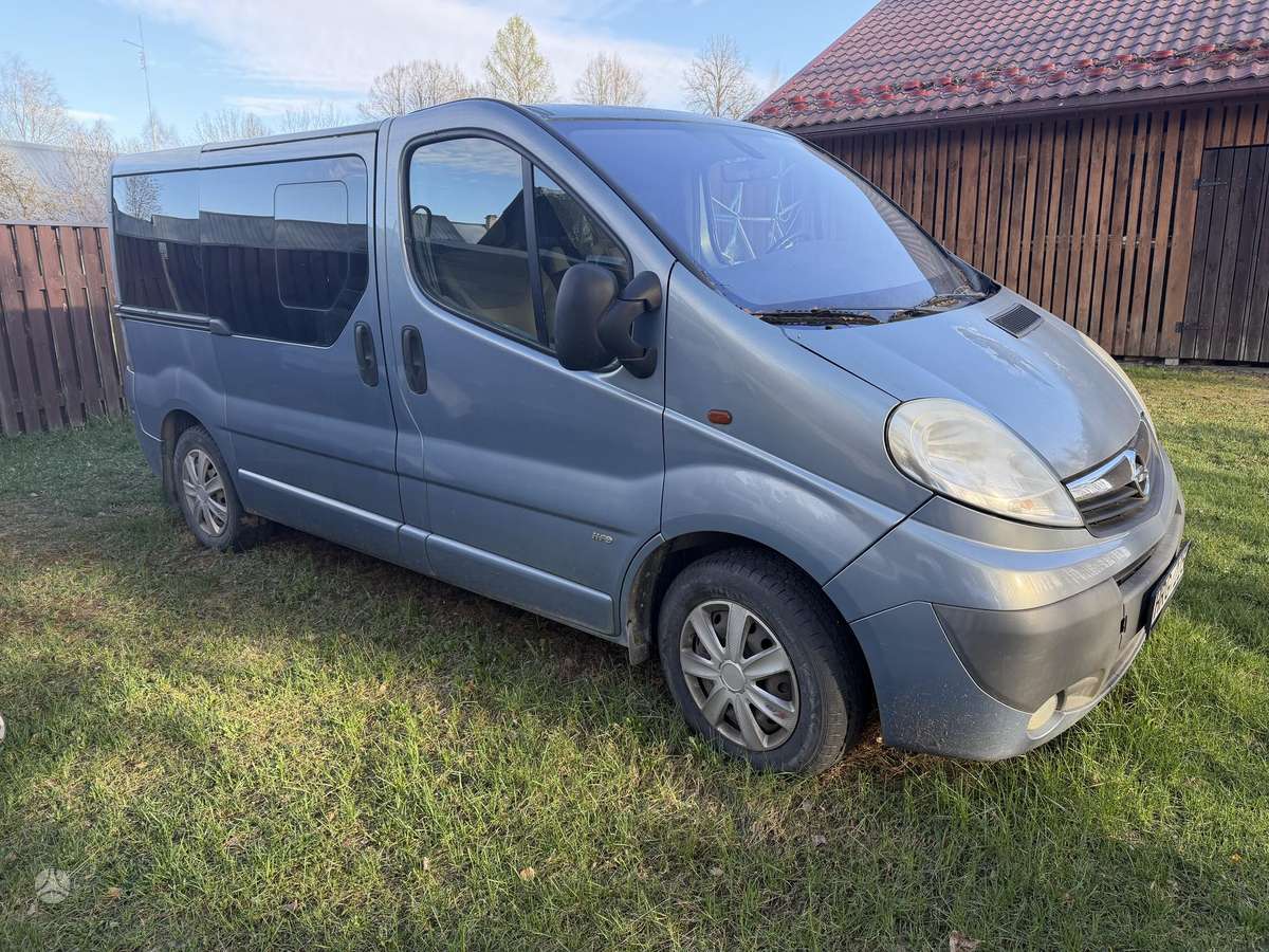 Opel Vivaro 2009 — вигляд ззаду