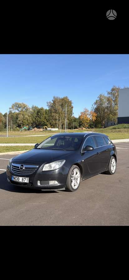 Opel Insignia 2010 — вигляд ззаду