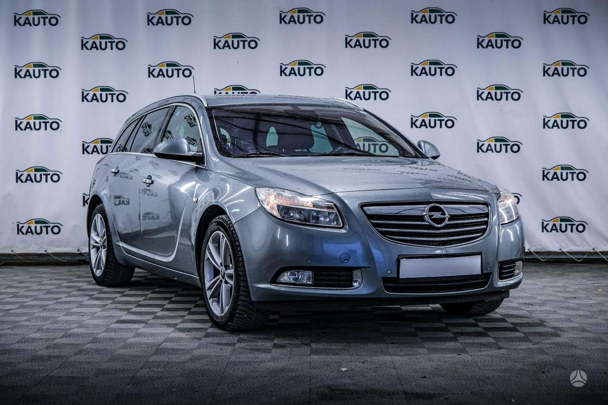 Opel Insignia 2010 — rear view