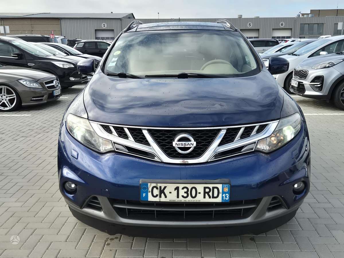 Nissan Murano 2012 — вигляд ззаду