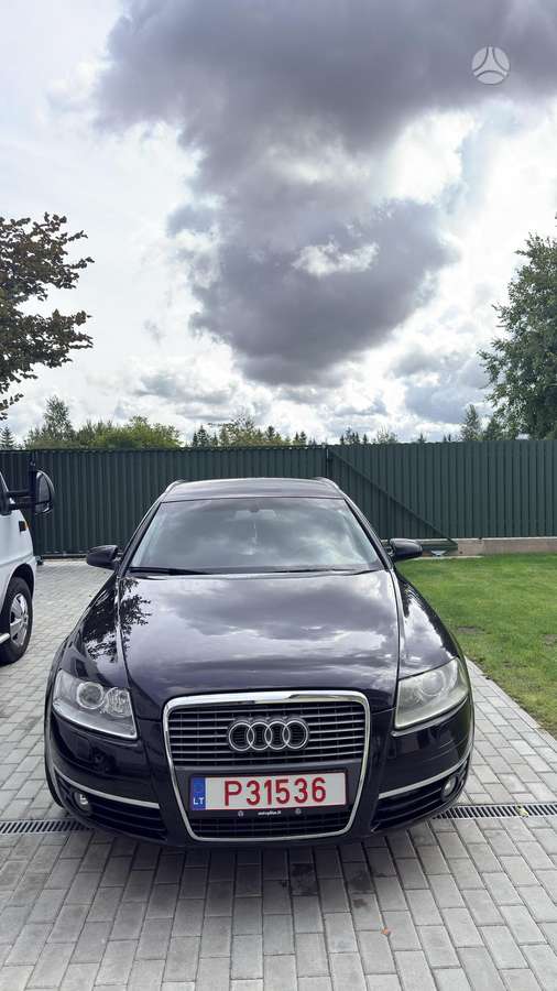 Audi A6 2008 — rear view
