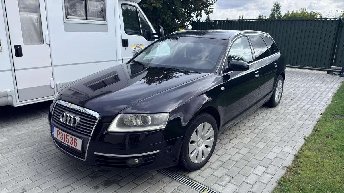 Audi A6 2008 — interior