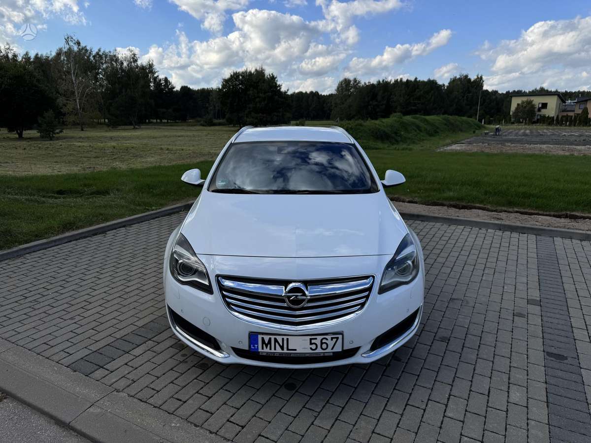 Opel Insignia 2014 — engine 1956 cm³, 163 HP (120kW)