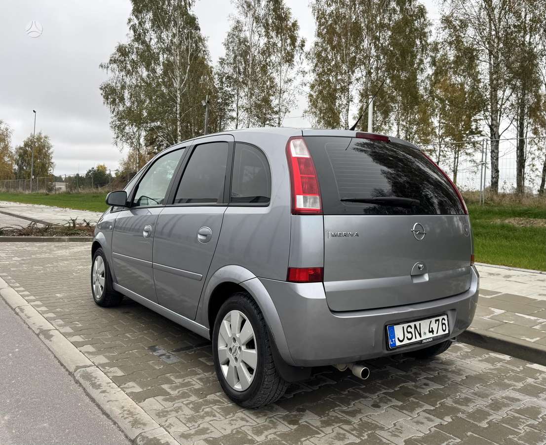 Opel Meriva 2005 — engine 1796 cm³, 125 HP (92kW)