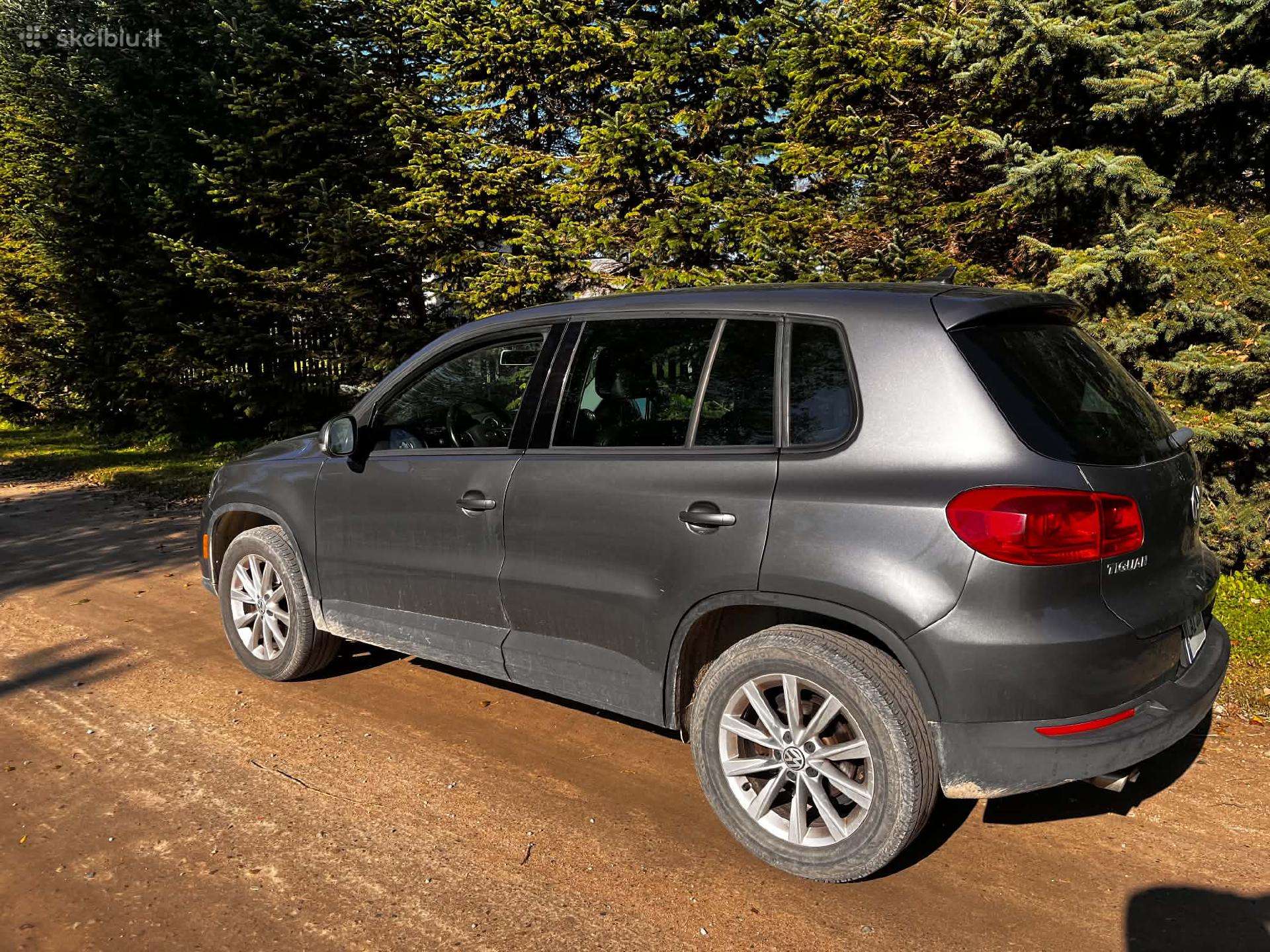 Volkswagen Tiguan 2014 — rear view