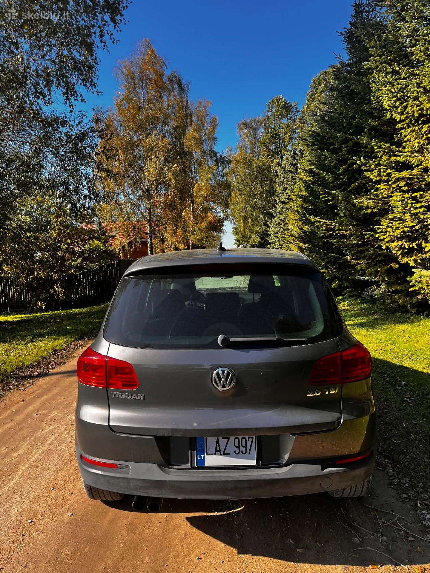 Volkswagen Tiguan 2014 — engine 2000 cm³, 200 HP (147kW)