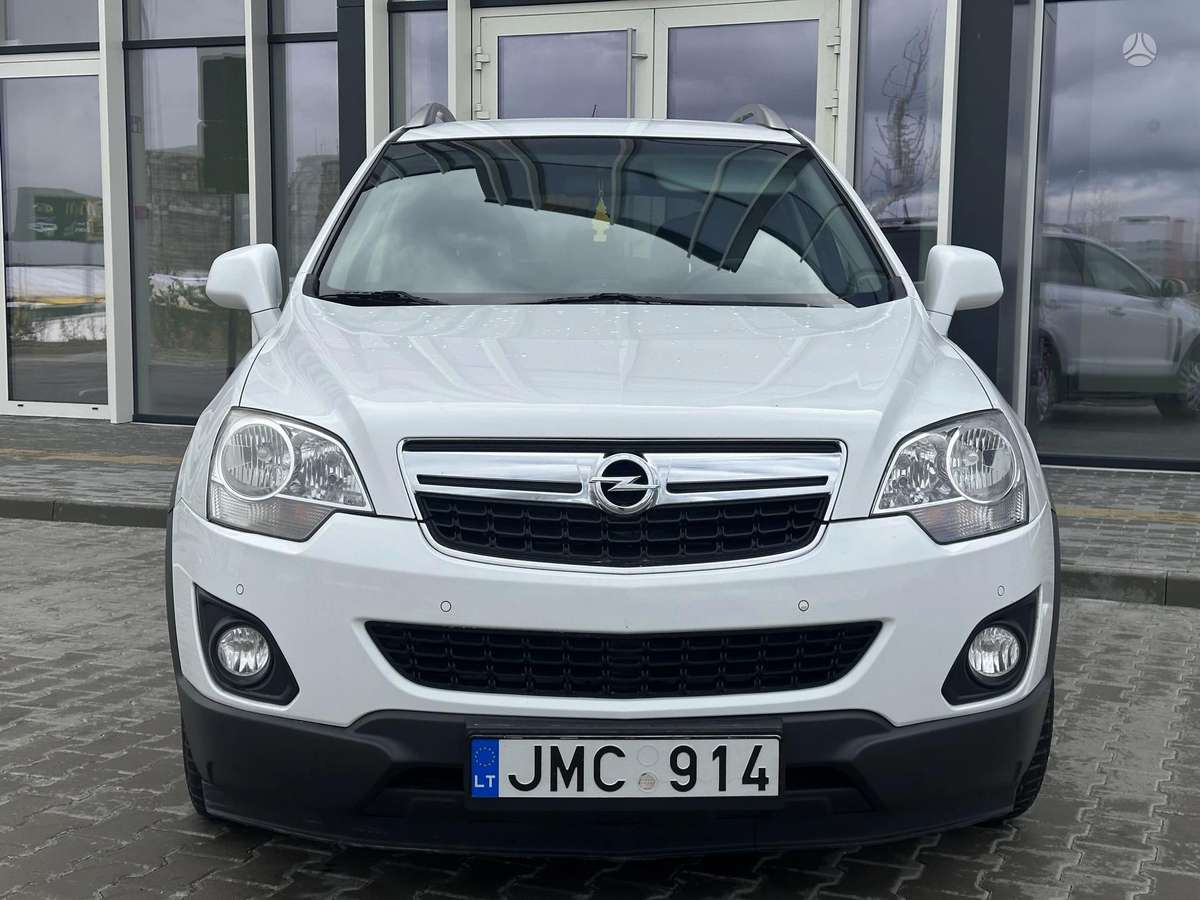 Opel Antara 2012 — вигляд ззаду