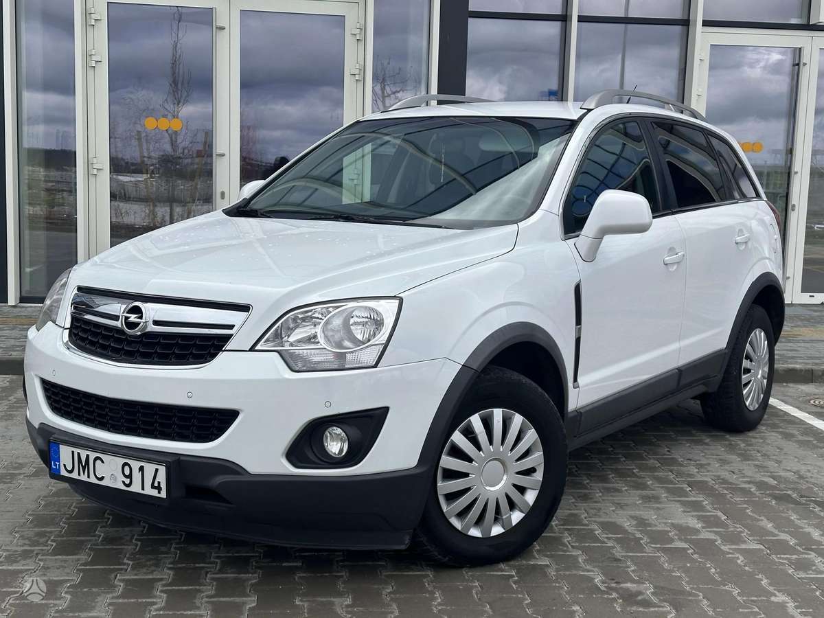 Opel Antara 2012 — салон