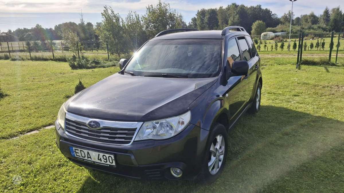 Subaru Forester, 2008 — vehicle for AFU from Europe