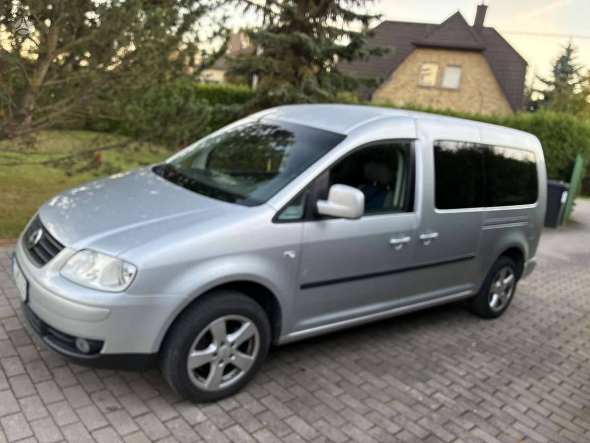 Volkswagen Caddy 2010 — вигляд ззаду