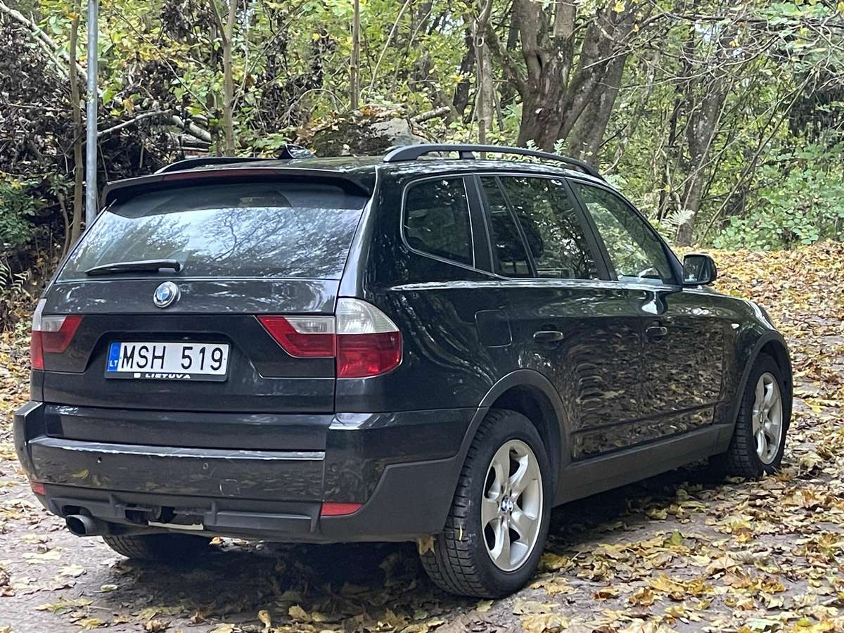 BMW X3 2008 — rear view