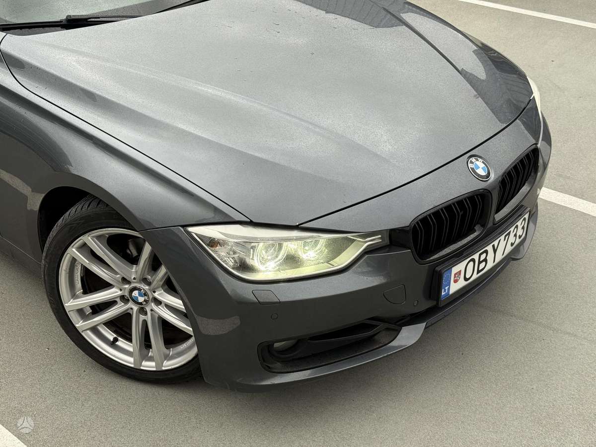 BMW 318 2013 — вигляд ззаду