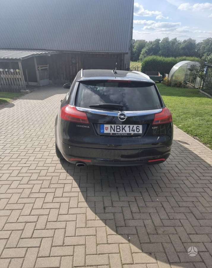 Opel Insignia 2009 — rear view