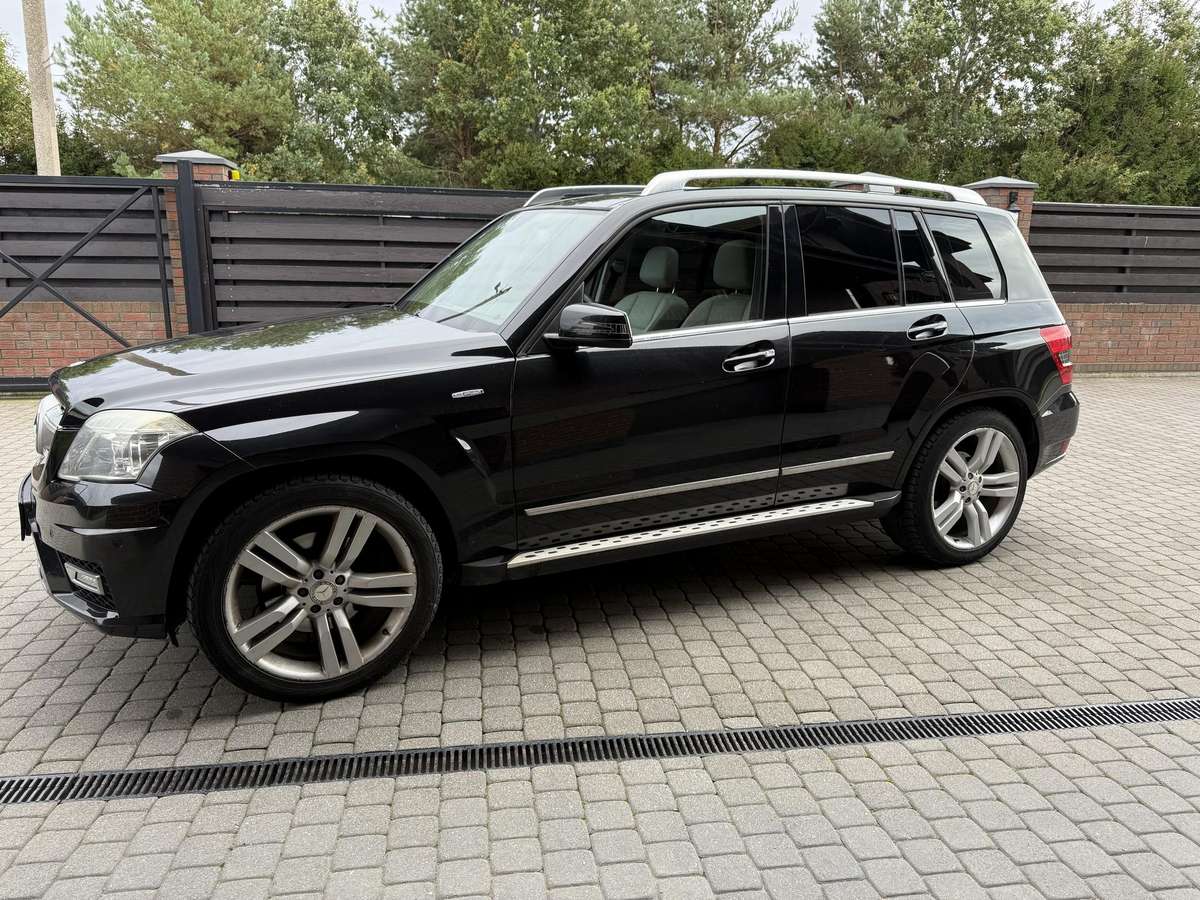 Mercedes-Benz GLK220 2011 — rear view
