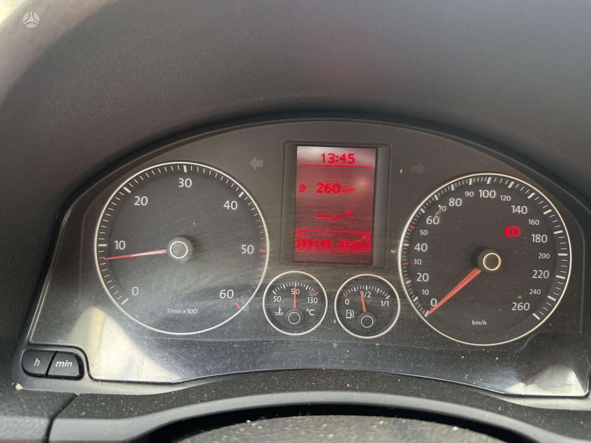 Volkswagen Golf 2009 — engine 1896 cm³, 105 HP (77kW)