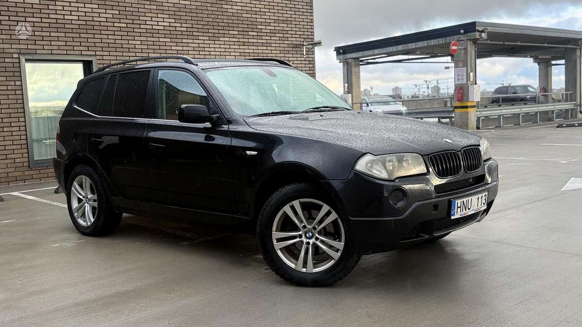 BMW X3 2006 — rear view