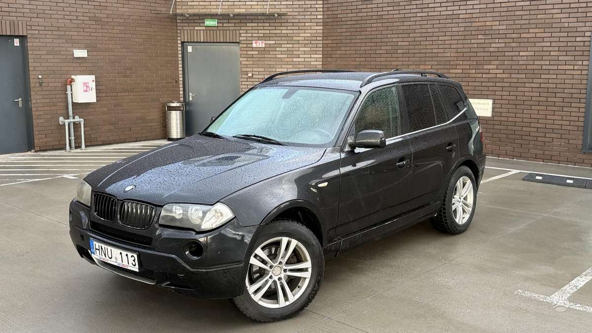 BMW X3 2006 — interior