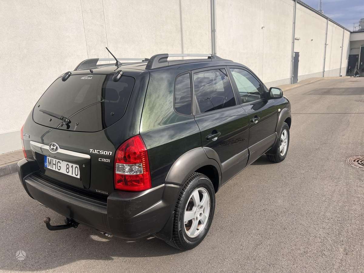 Hyundai Tucson 2007 — engine 1991 cm³, 140 HP (103kW)