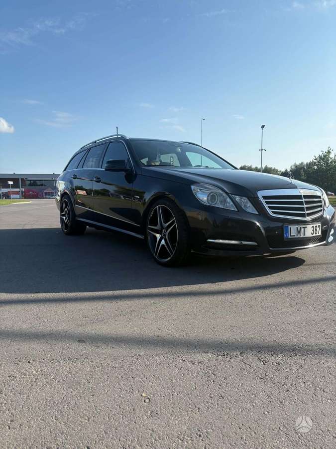 Mercedes-Benz E350 2011 — rear view