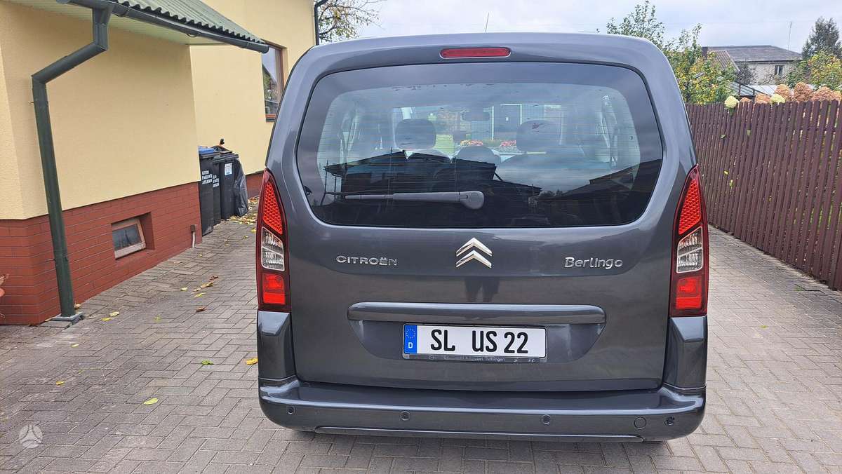 Citroen Berlingo 2013 — engine 1560 cm³, 92 HP (68kW)