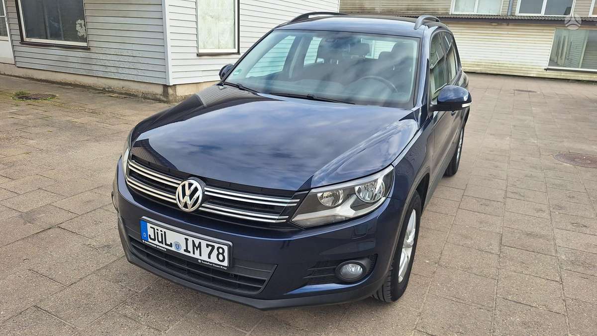 Volkswagen Tiguan 2011 — rear view