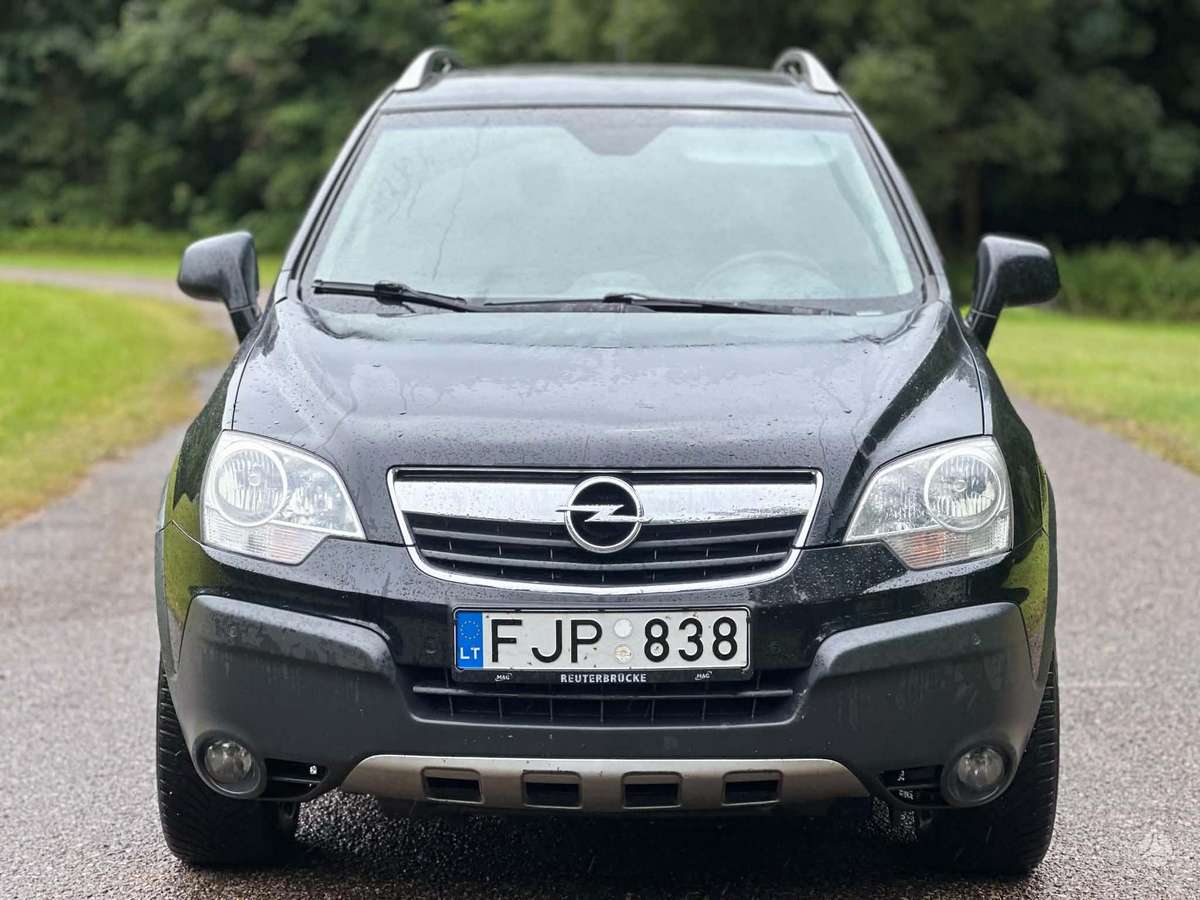 Opel Antara 2007 — вигляд ззаду
