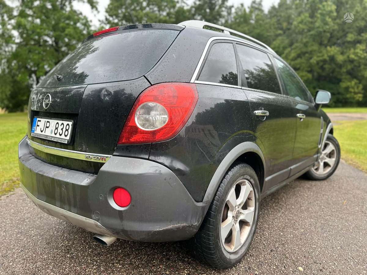 Opel Antara 2007 — салон