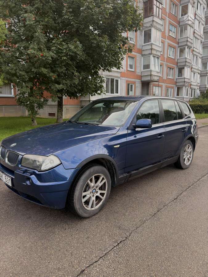 BMW X3 2004 — engine 2993 cm³, 204 HP (150kW)
