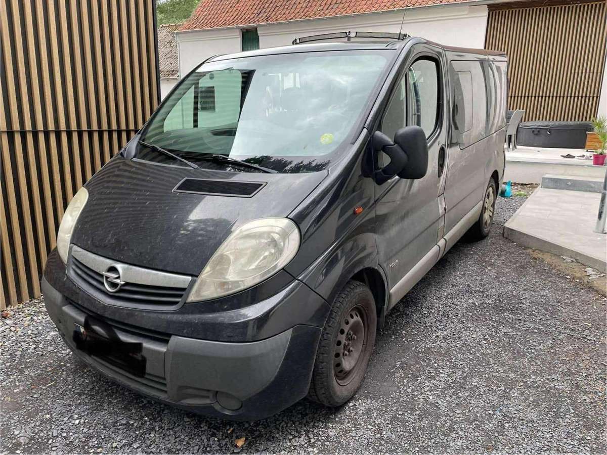 Opel Vivaro 2012 — rear view