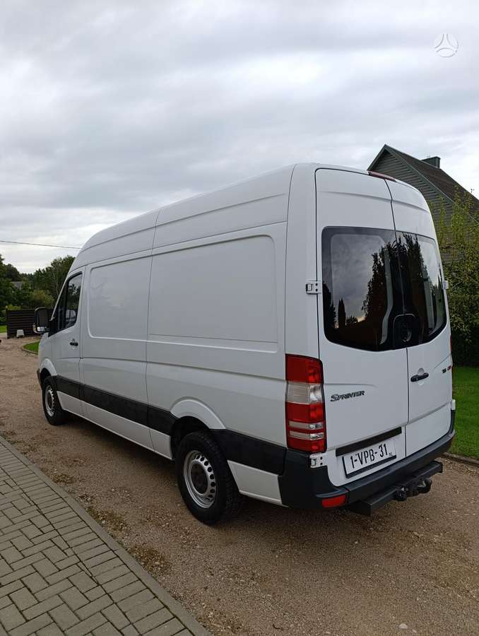 Mercedes-Benz Sprinter 2011 — rear view