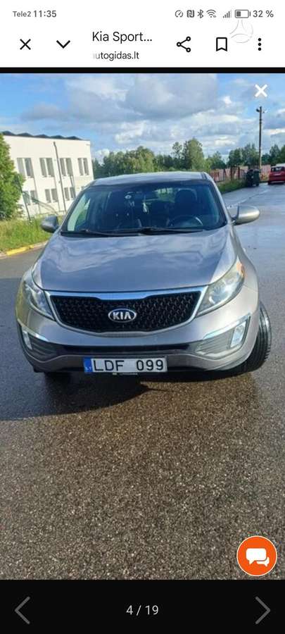 Kia Sportage 2015 — interior
