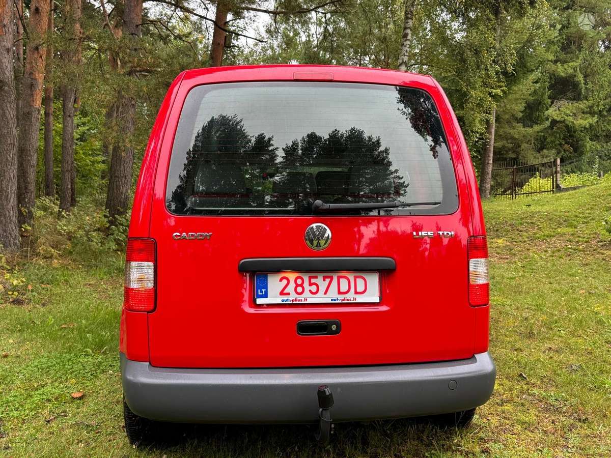 Volkswagen Caddy 2009 — engine 1896 cm³, 105 HP (77kW)