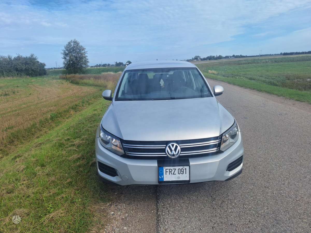 Volkswagen Tiguan 2013 — вигляд ззаду