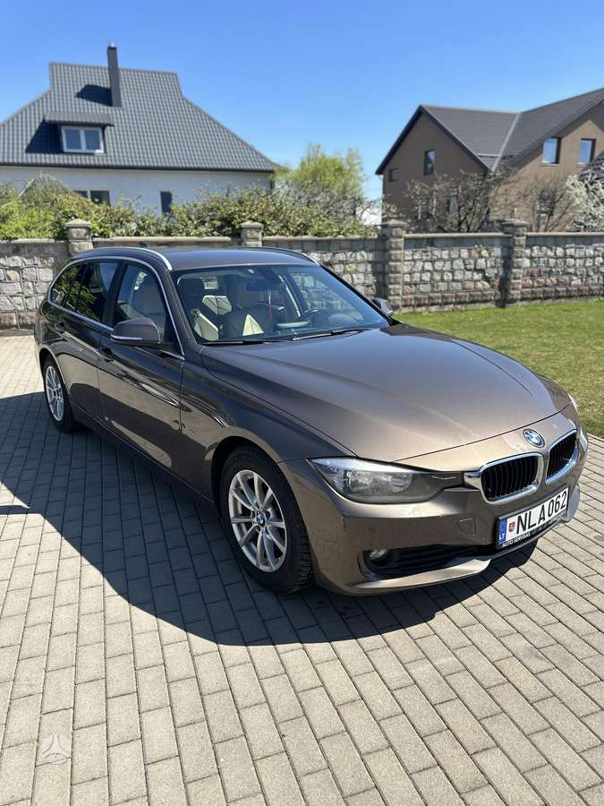BMW 318 2013 — interior