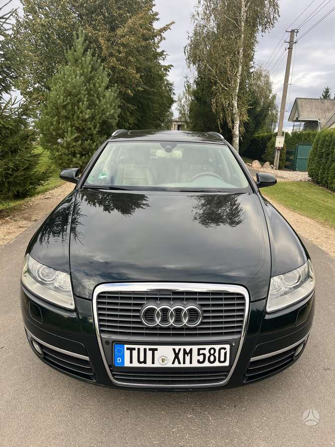 Audi A6 2008 — rear view