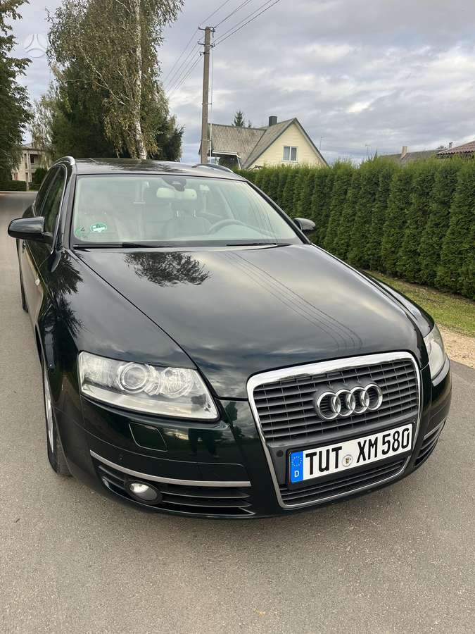 Audi A6 2008 — interior