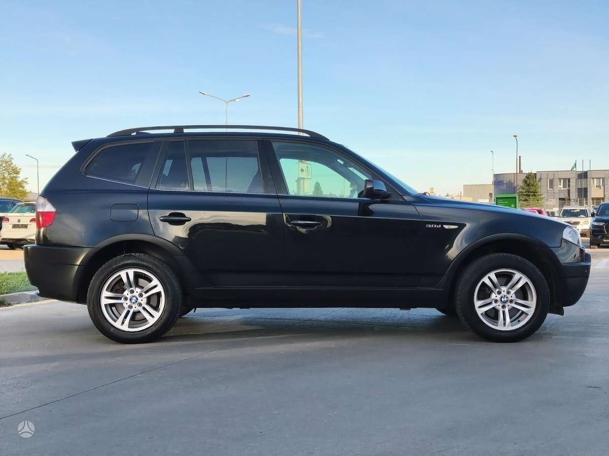 BMW X3 2007 — engine 3000 cm³, 218 HP (160kW)