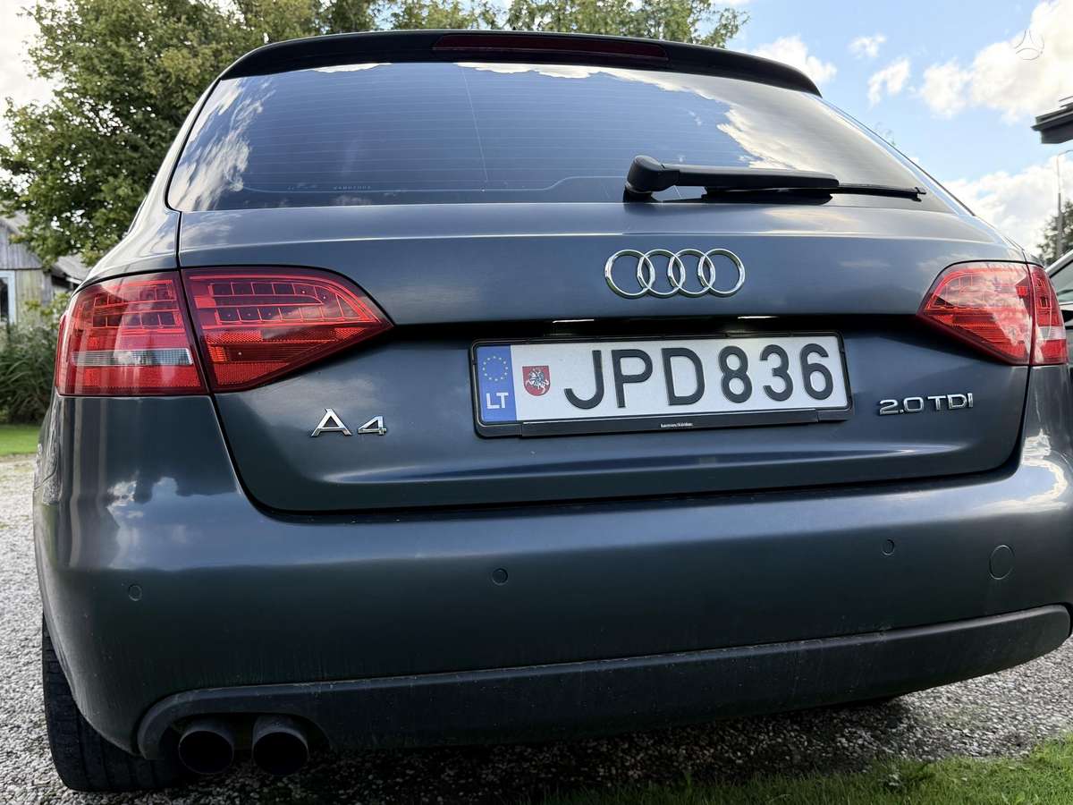 Audi A4 2008 — engine 1968 cm³, 143 HP (105kW)
