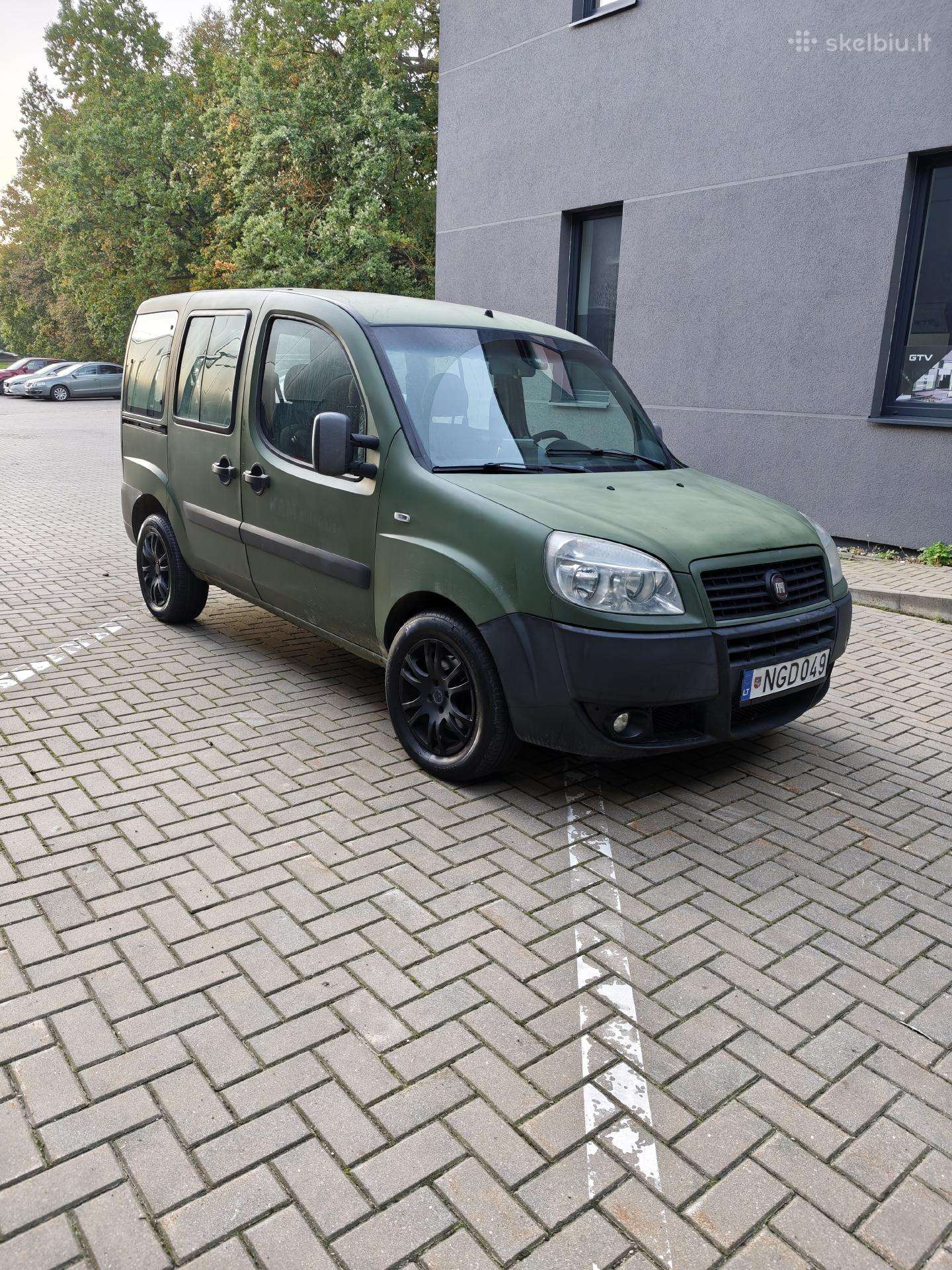 Fiat Doblo 2009 — авто для ЗСУ з Європи