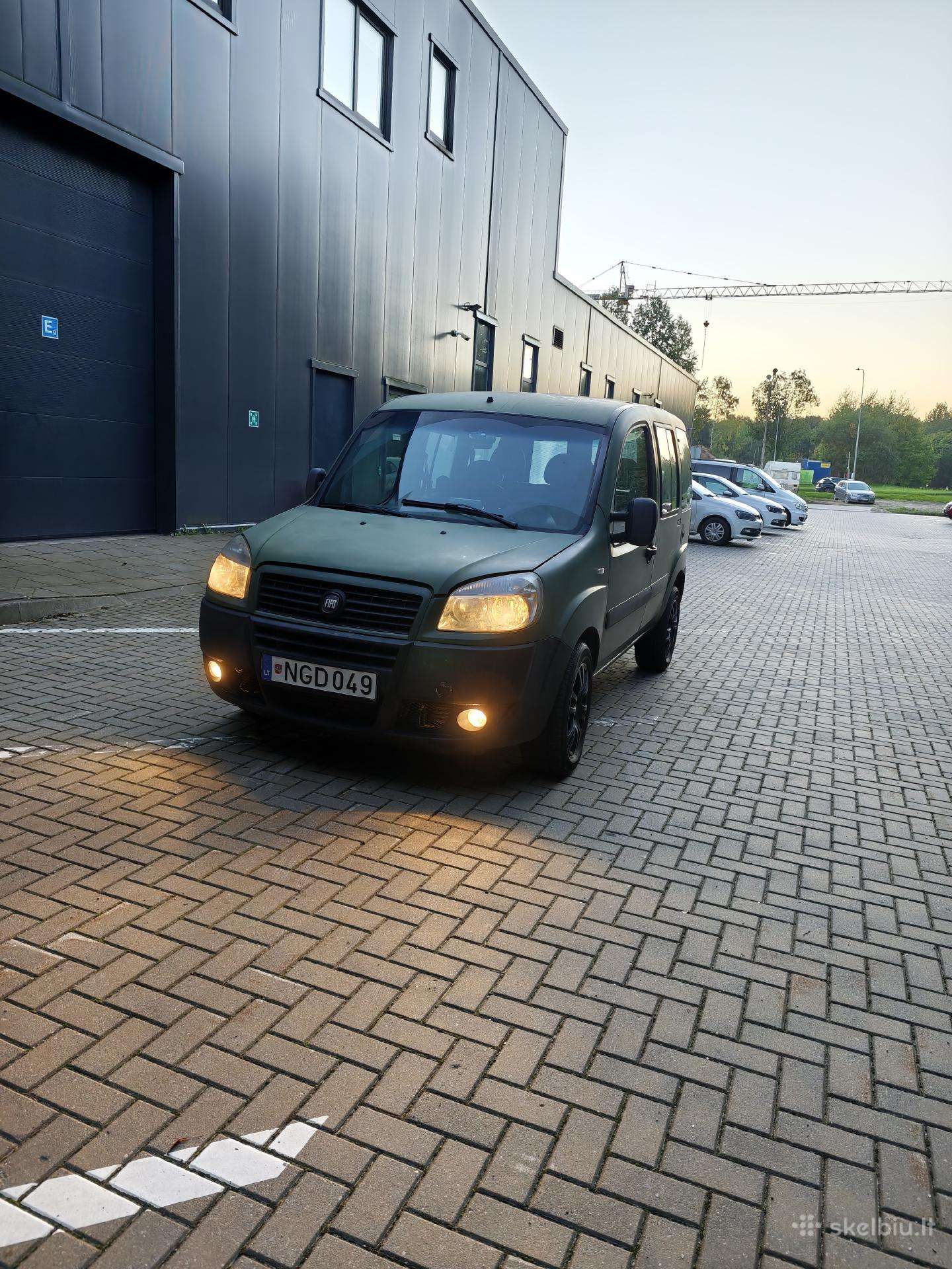 Fiat Doblo 2009 — двигун 1900 cm³, 105 HP (77kW)