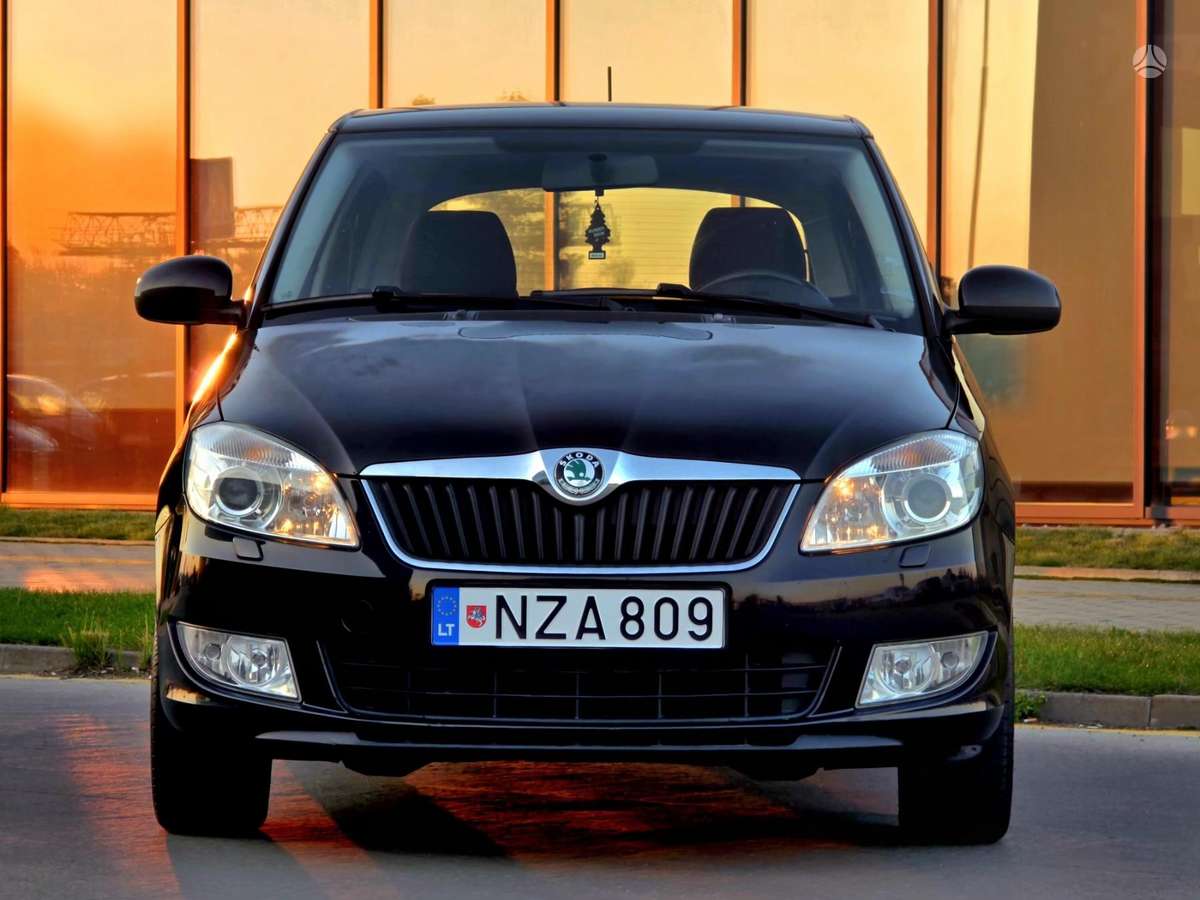 Skoda Fabia 2011 — rear view