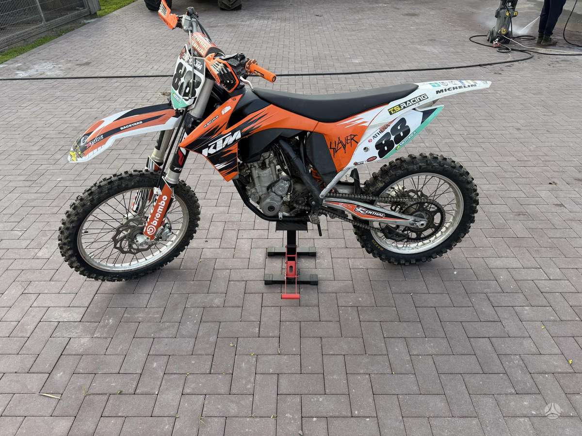 KTM SX 2012 — interior