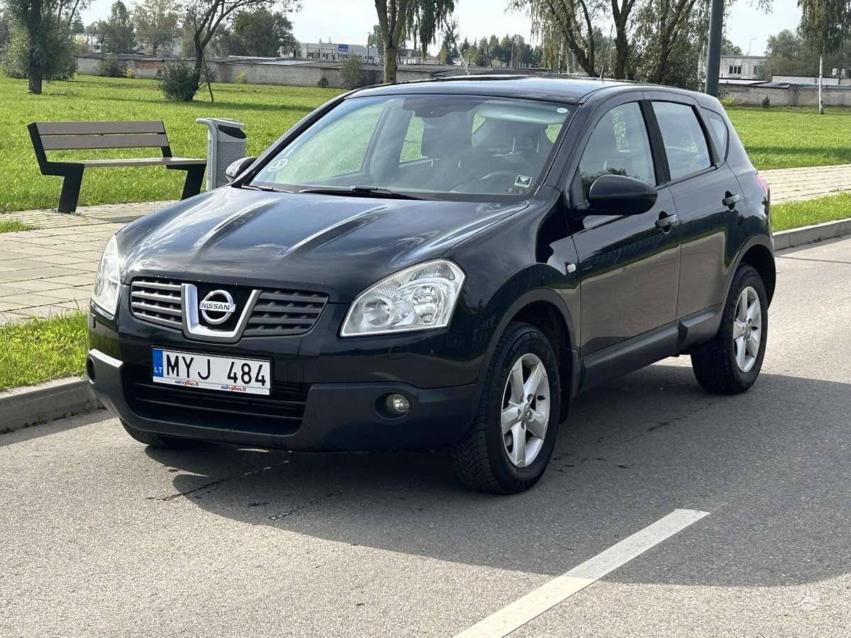 Nissan Qashqai 2008 — вигляд ззаду